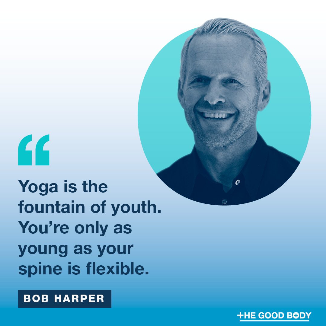 Inspirational Yoga Quotes #8 by Bob Harper