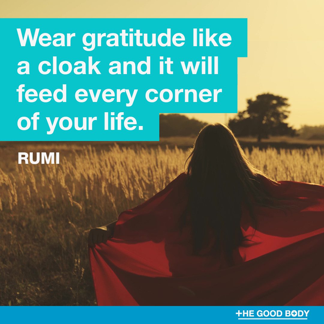 Yoga Quotes about Gratitude #2 by Rumi