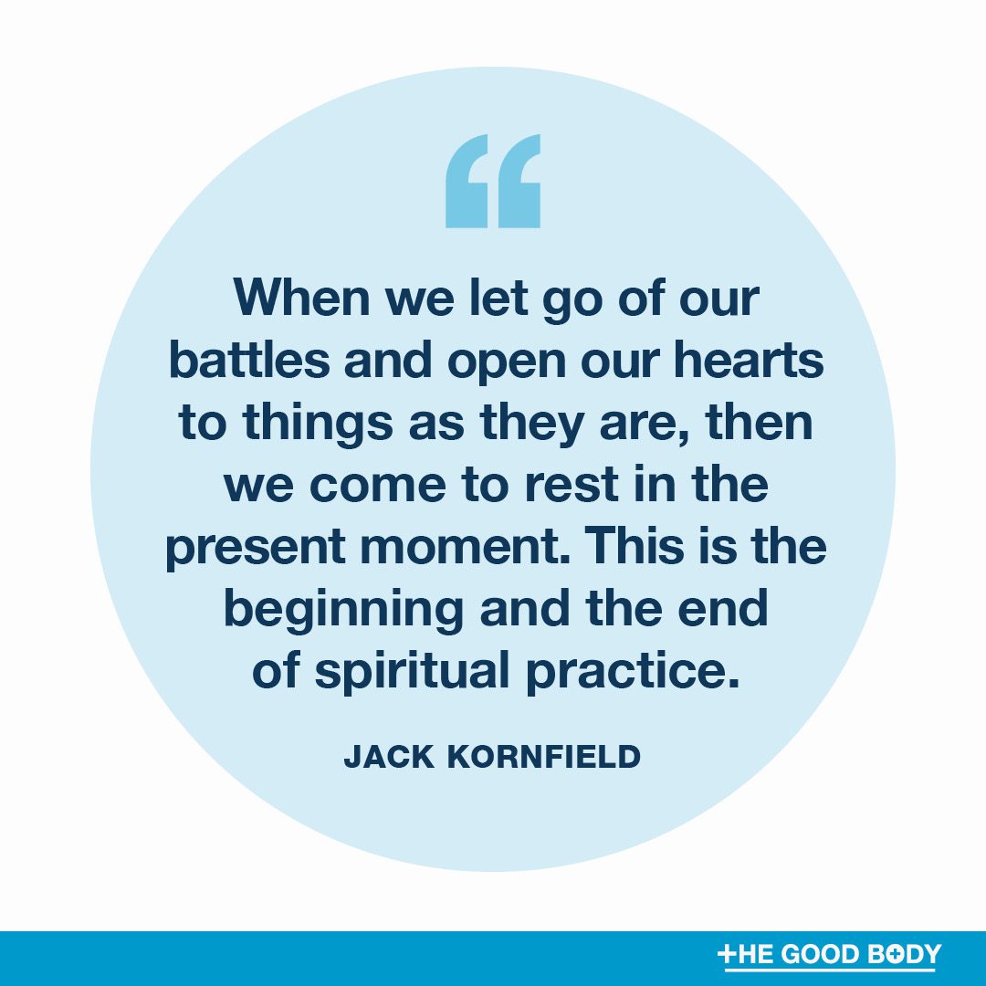 Yoga Quotes about Letting Go #5 by Jack Kornfield
