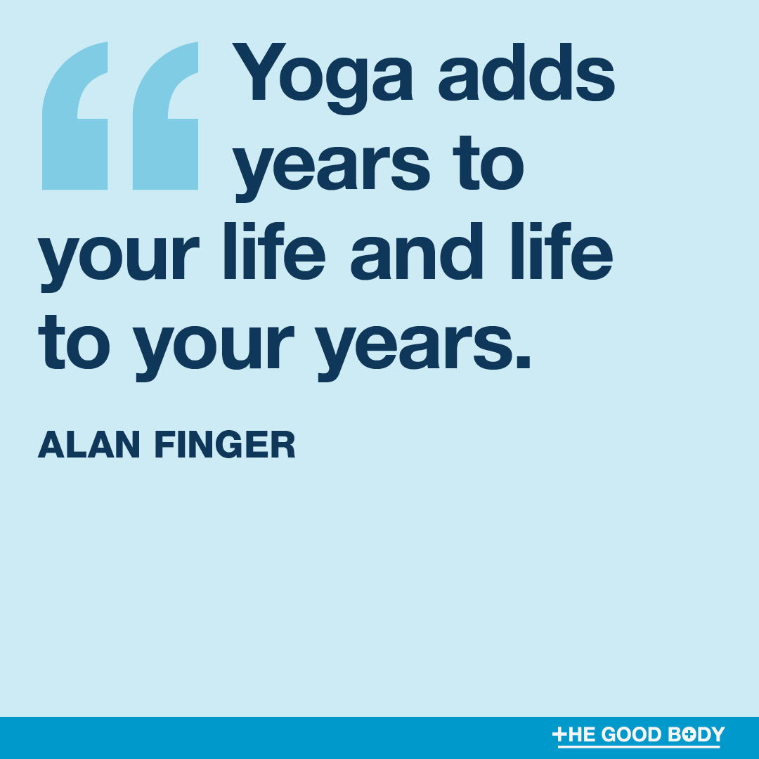 Yoga Quotes about Life #1 by Alan Finger