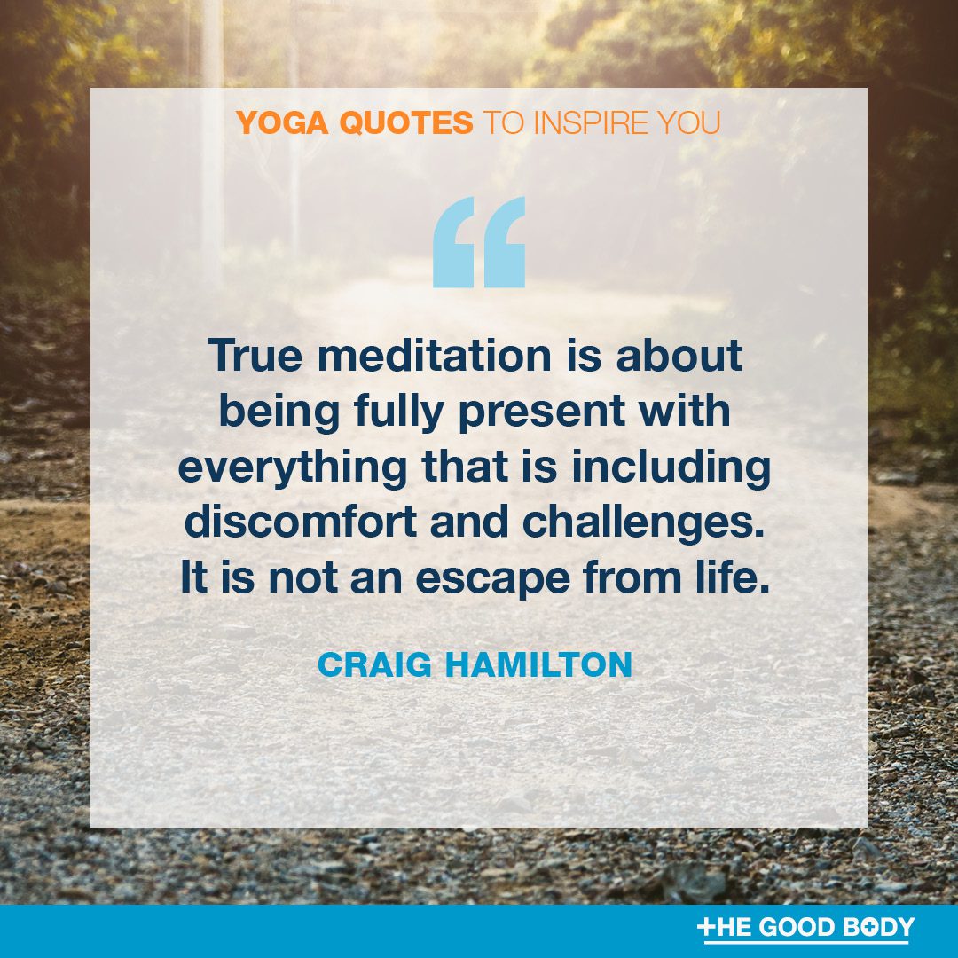 Yoga Quotes about Life #2 by Craig Hamilton