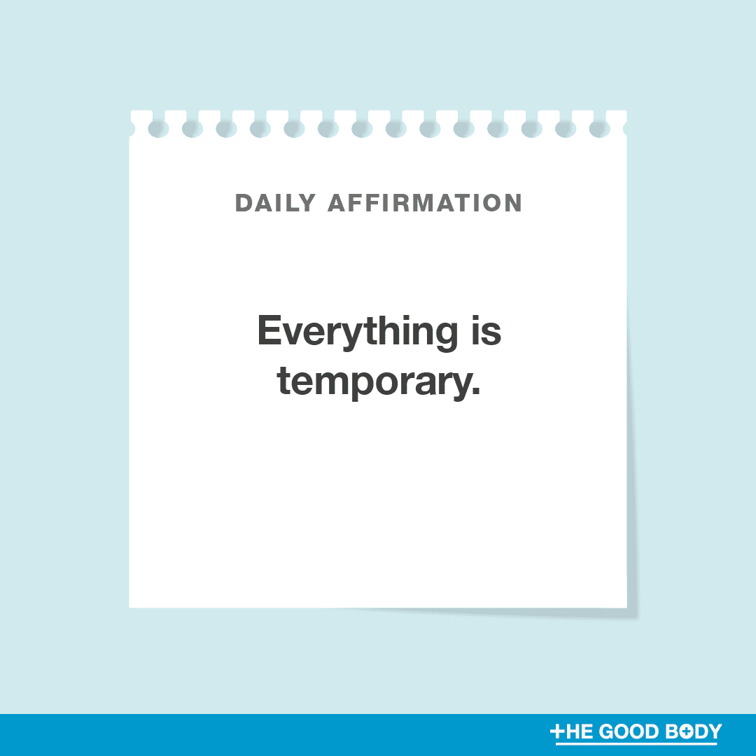 Everything is temporary