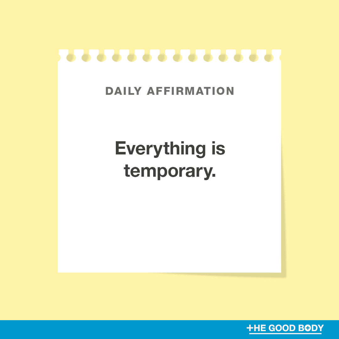 Everything is temporary