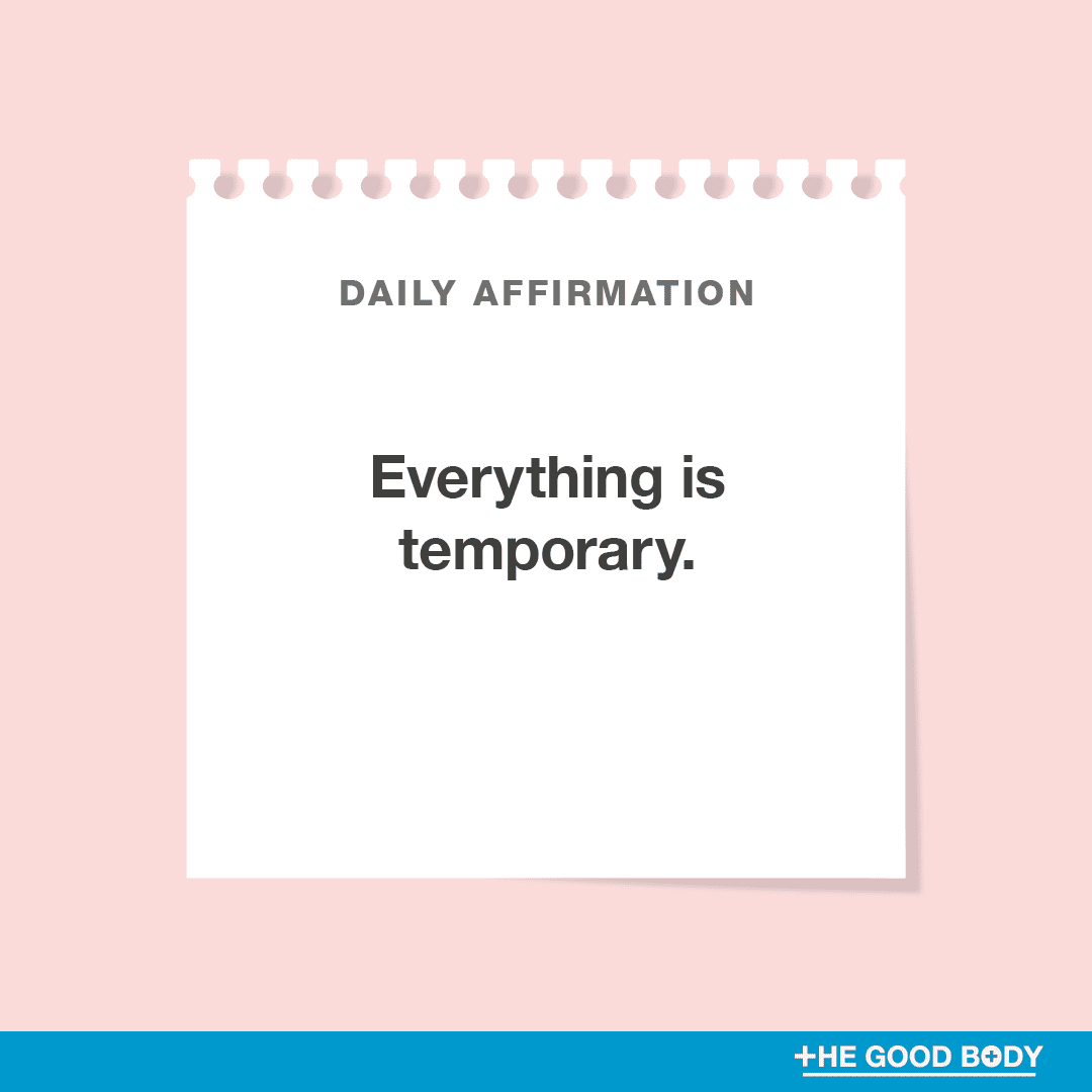 Everything is temporary