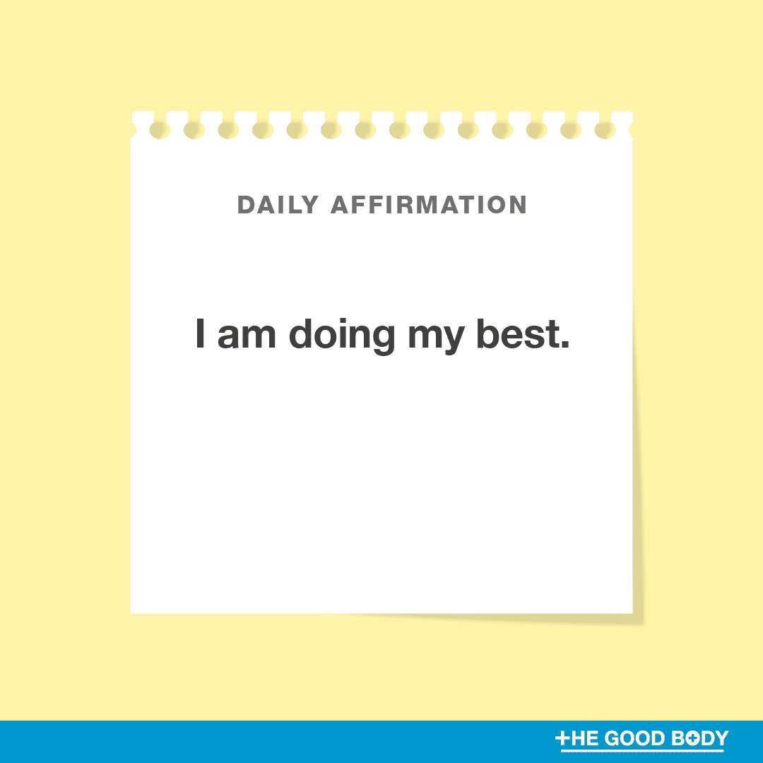 I am doing my best