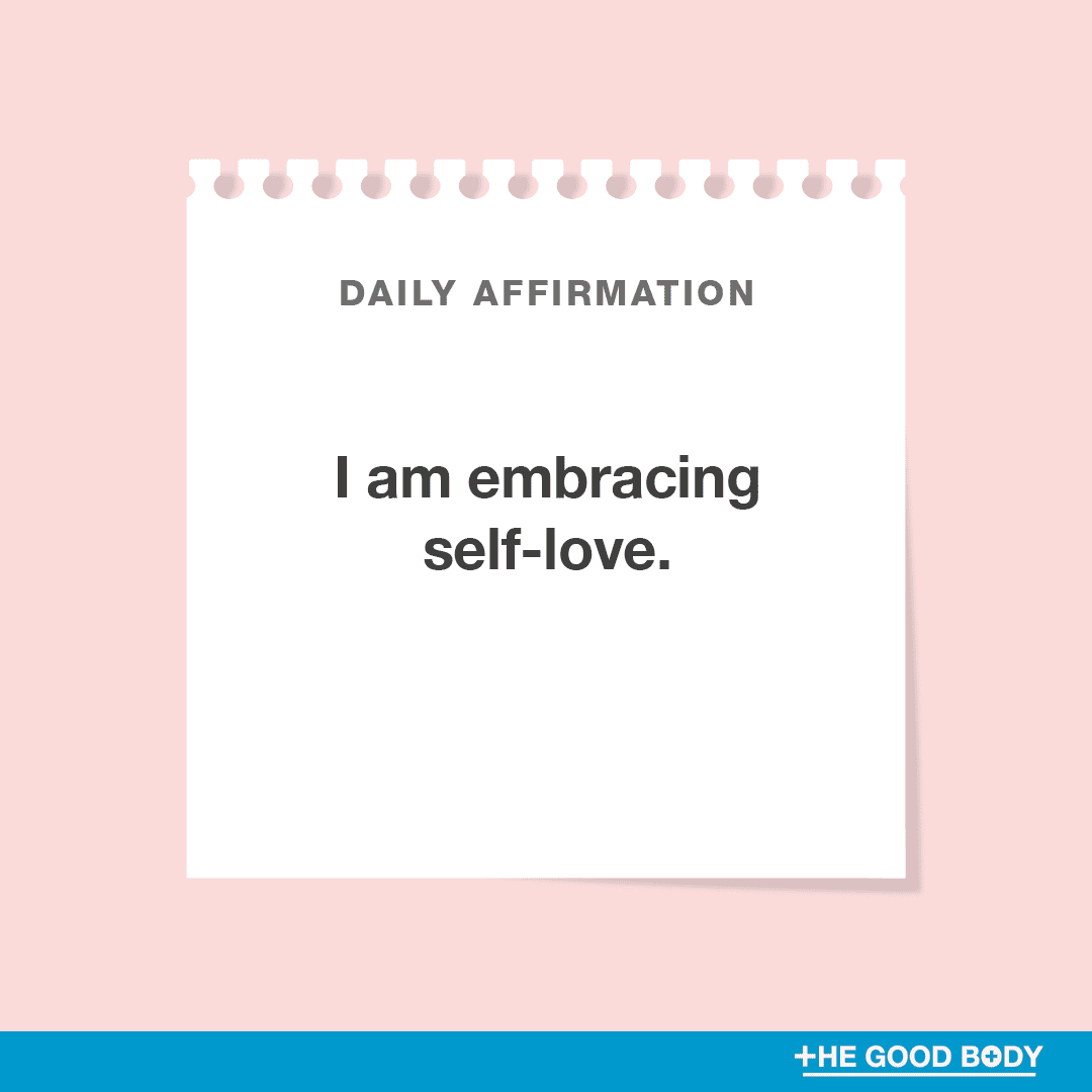 I am embracing self-love
