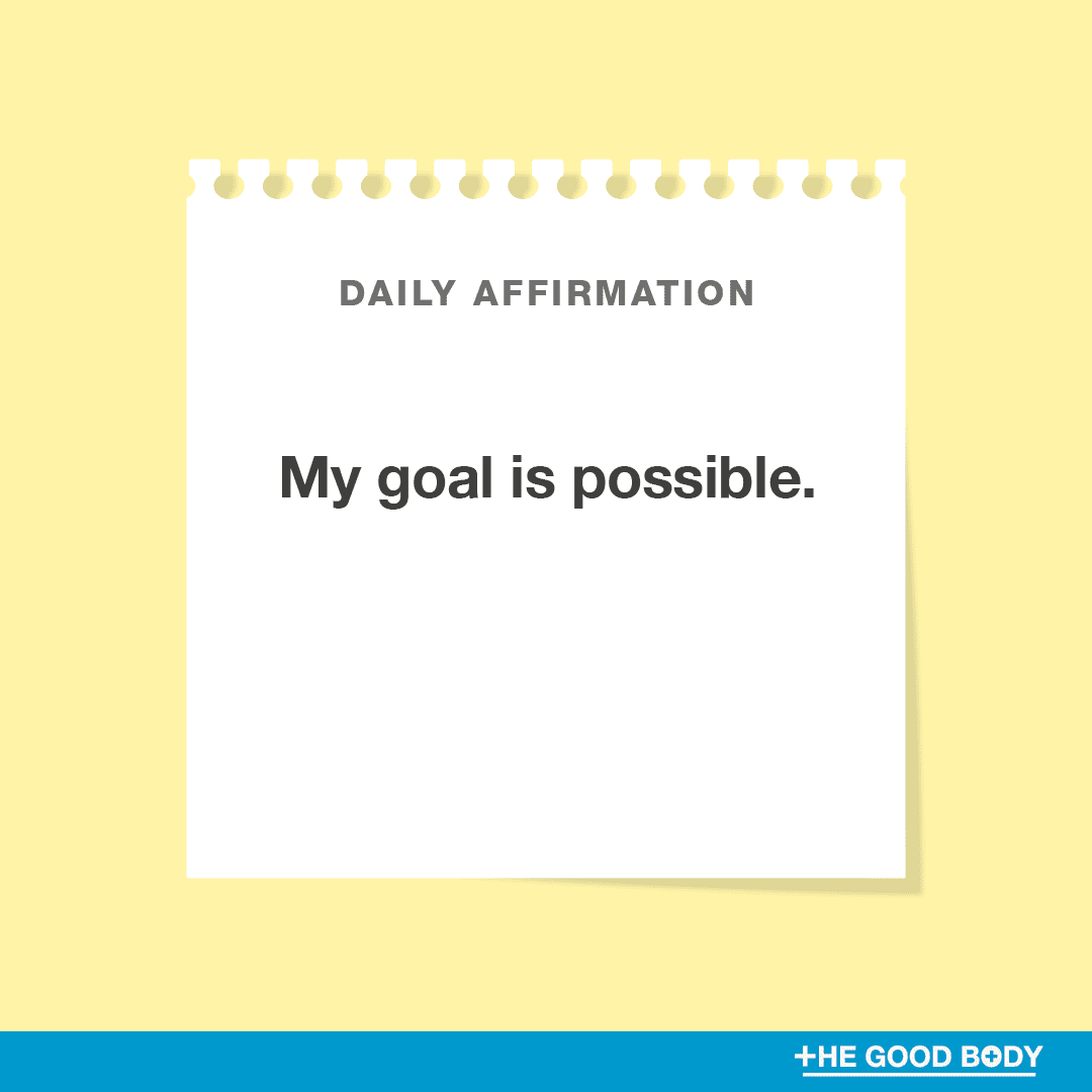My goal is possible