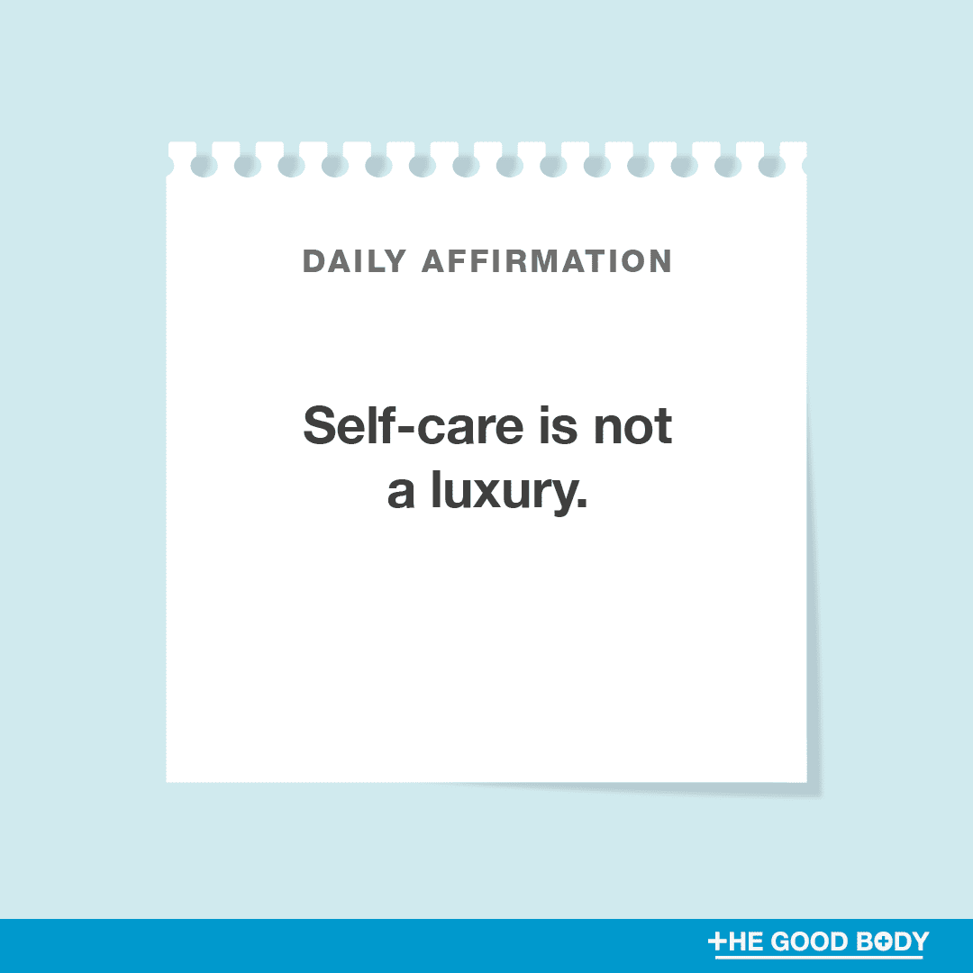 Self-care is not a luxury