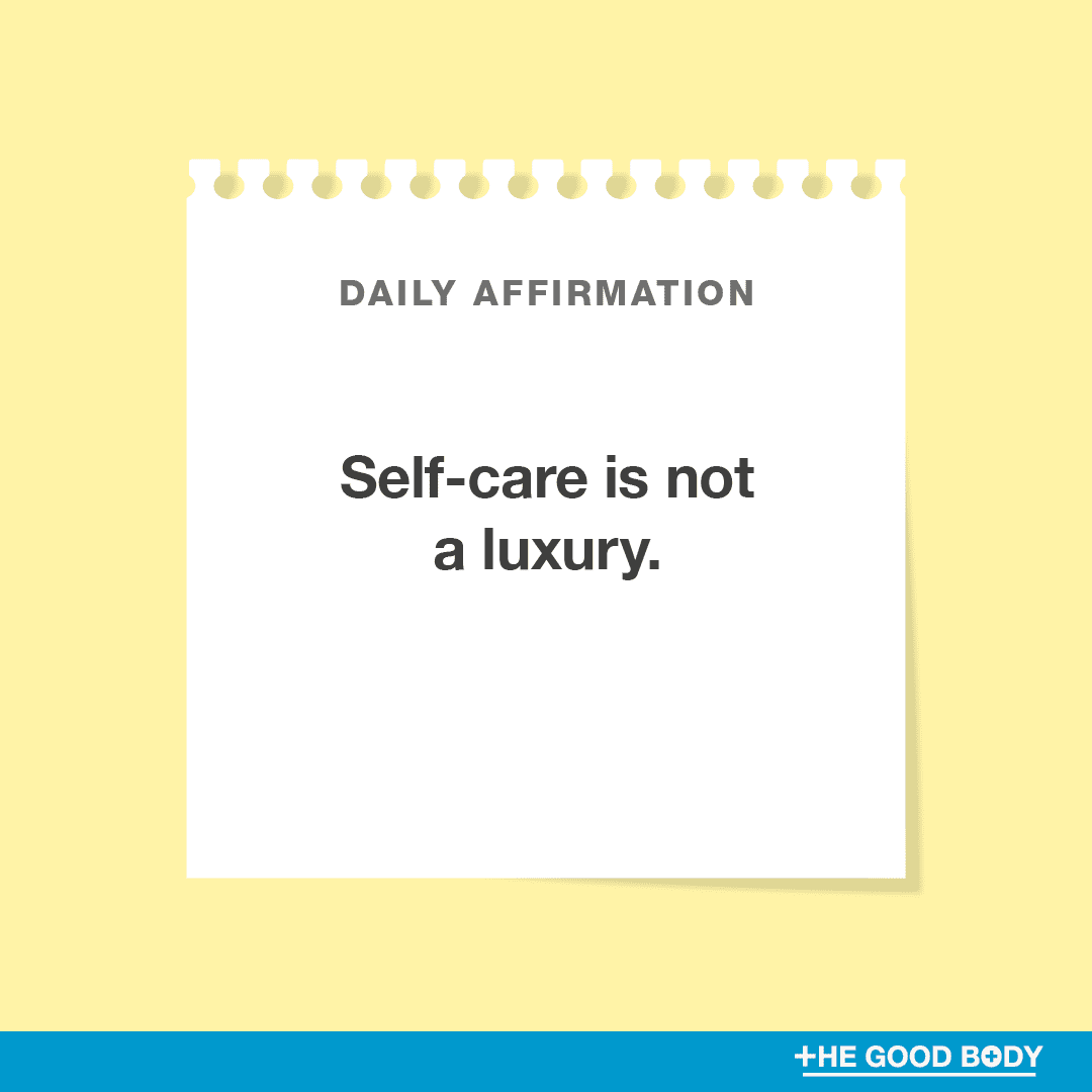 Self-care is not a luxury