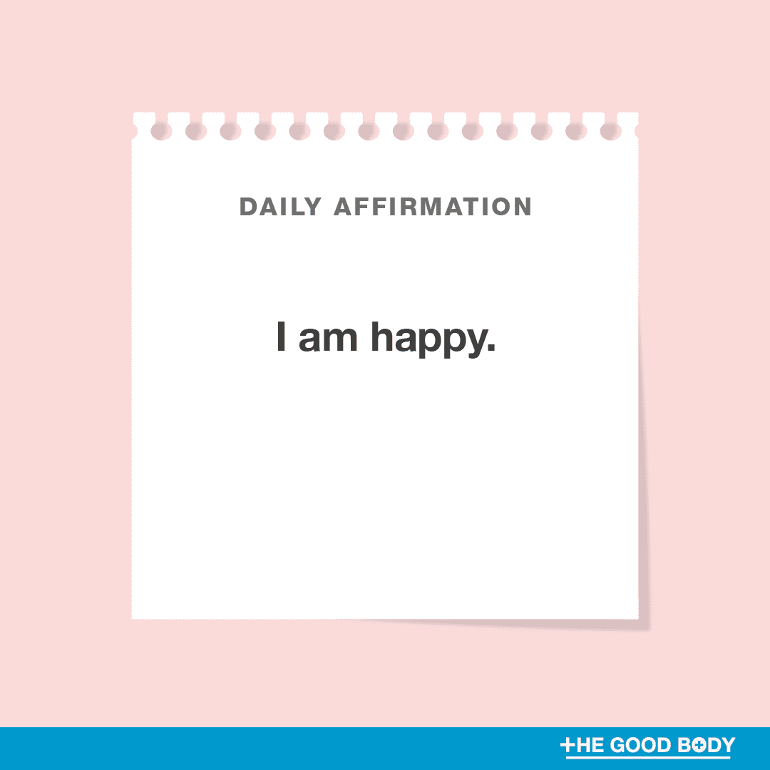 I am happy