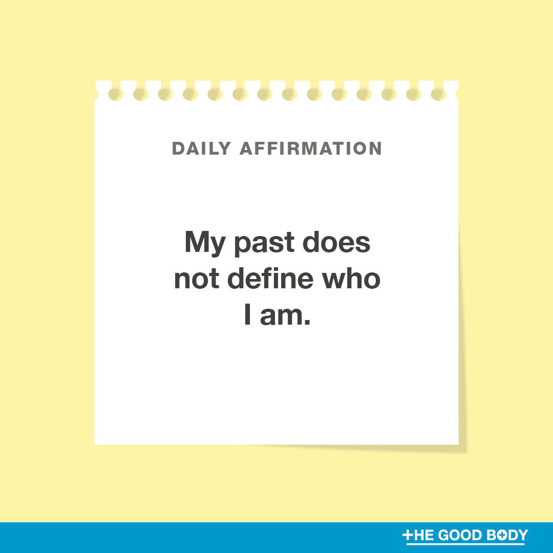 My past does not define who I am