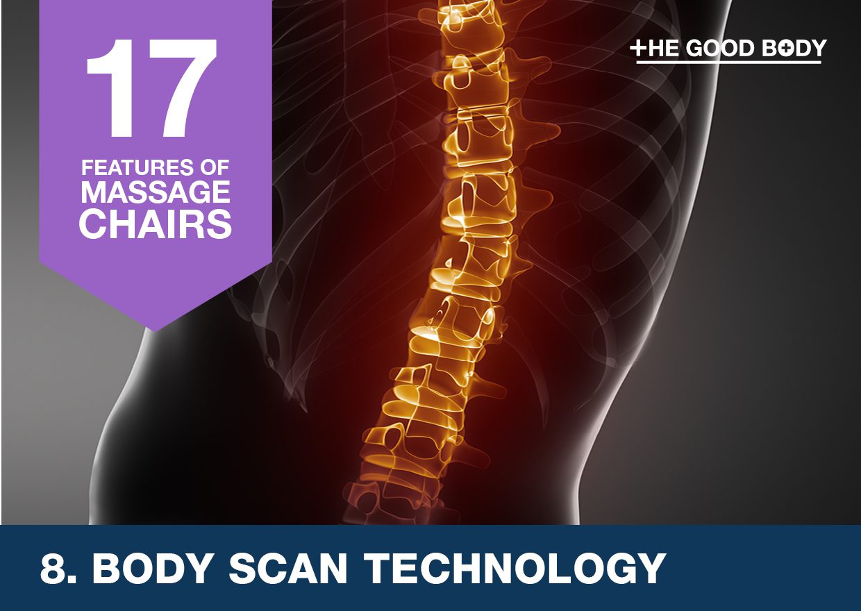 Consider body scan technology when choosing a massage chair