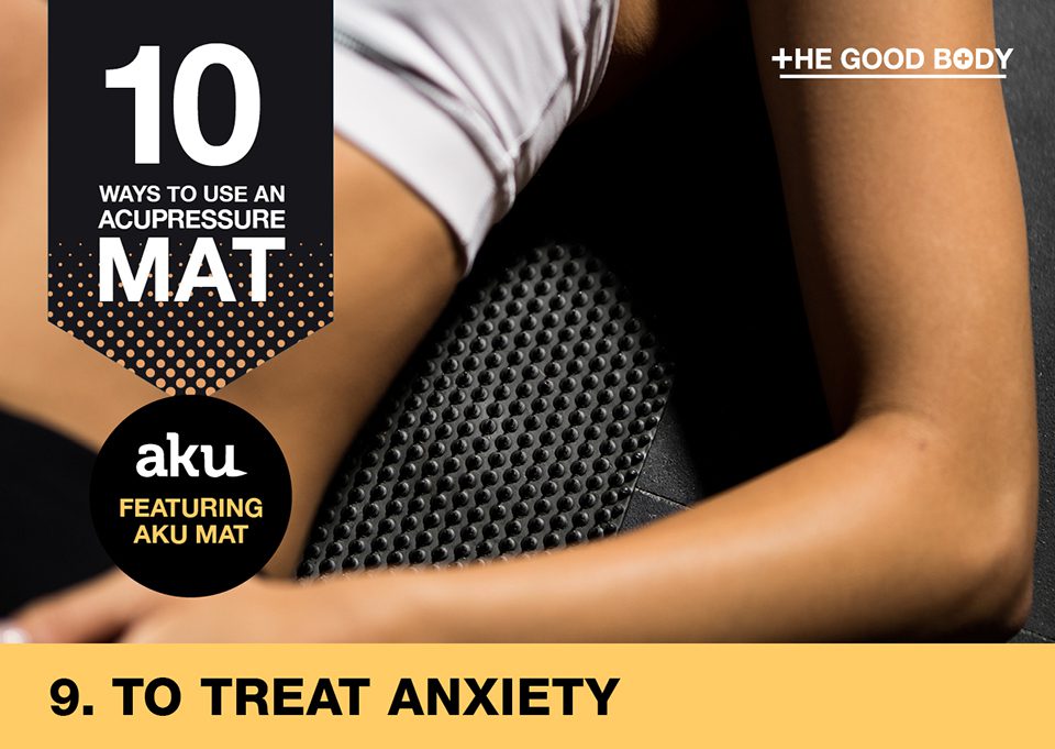 How to use an acupressure mat to treat anxiety