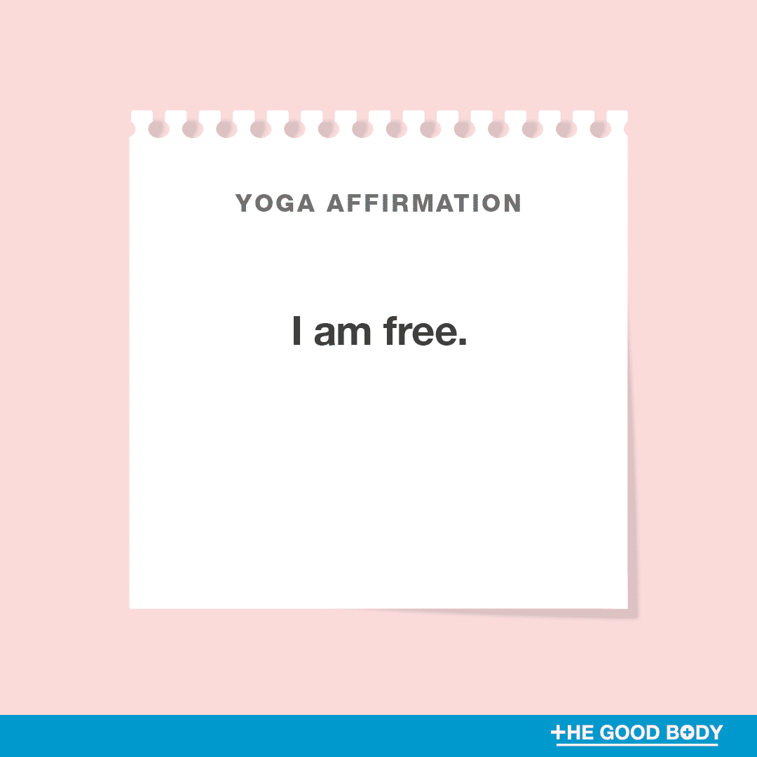 I am free.