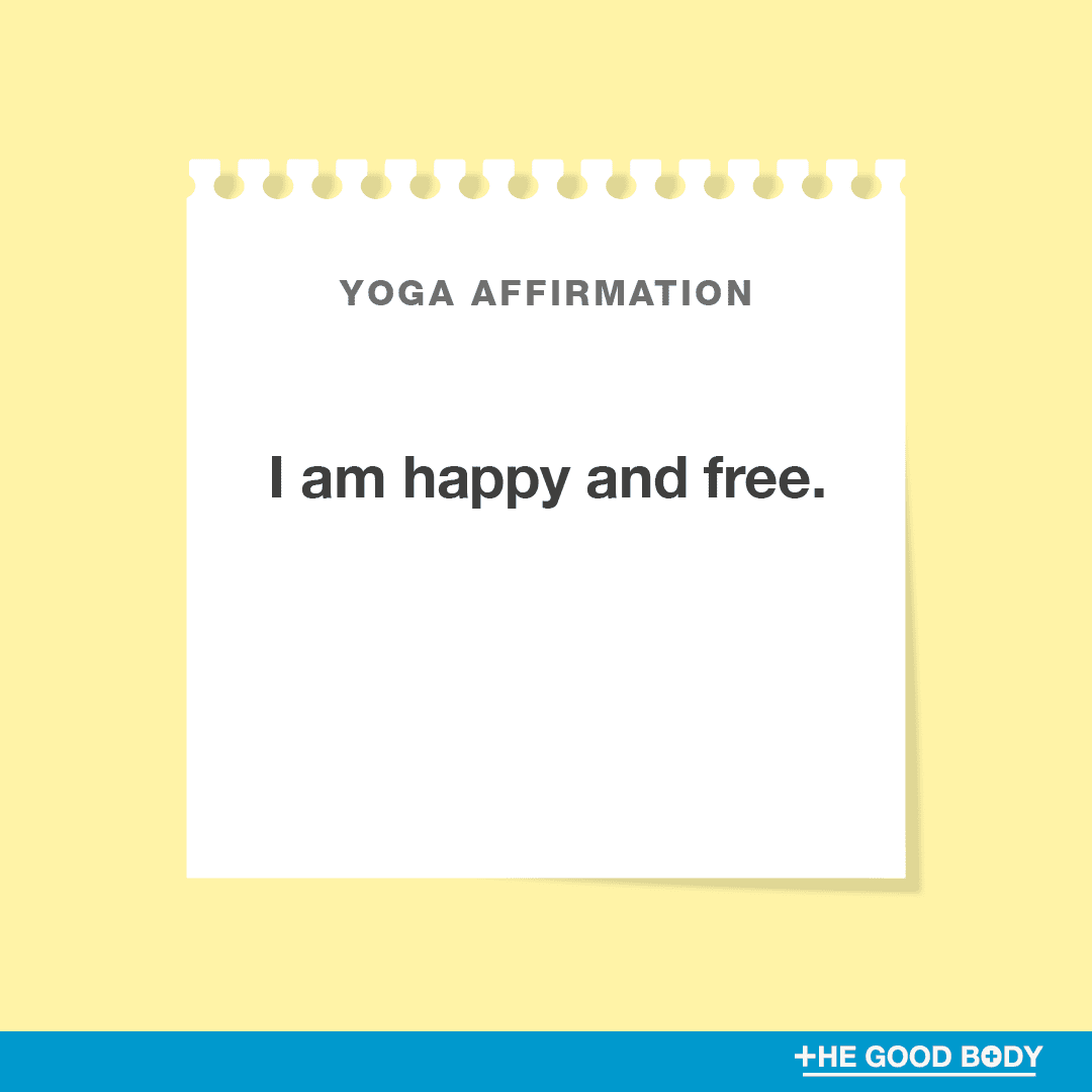 I am happy and free.
