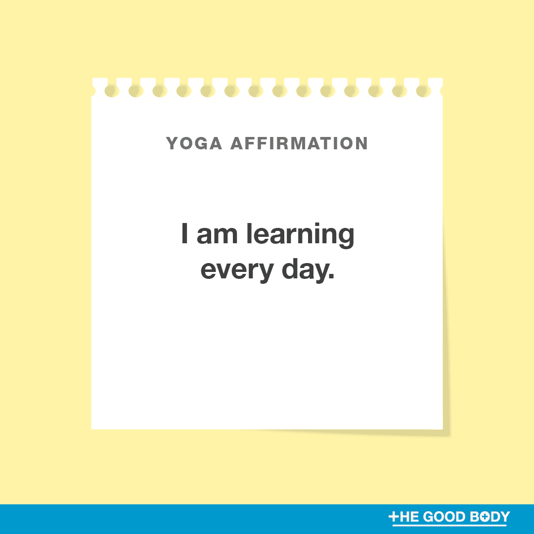 I am learning every day.