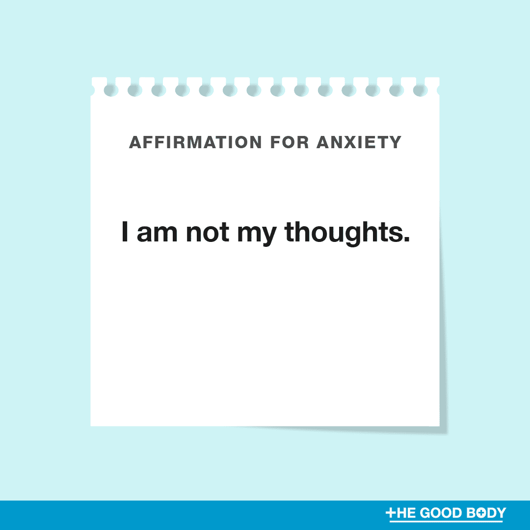 I am not my thoughts