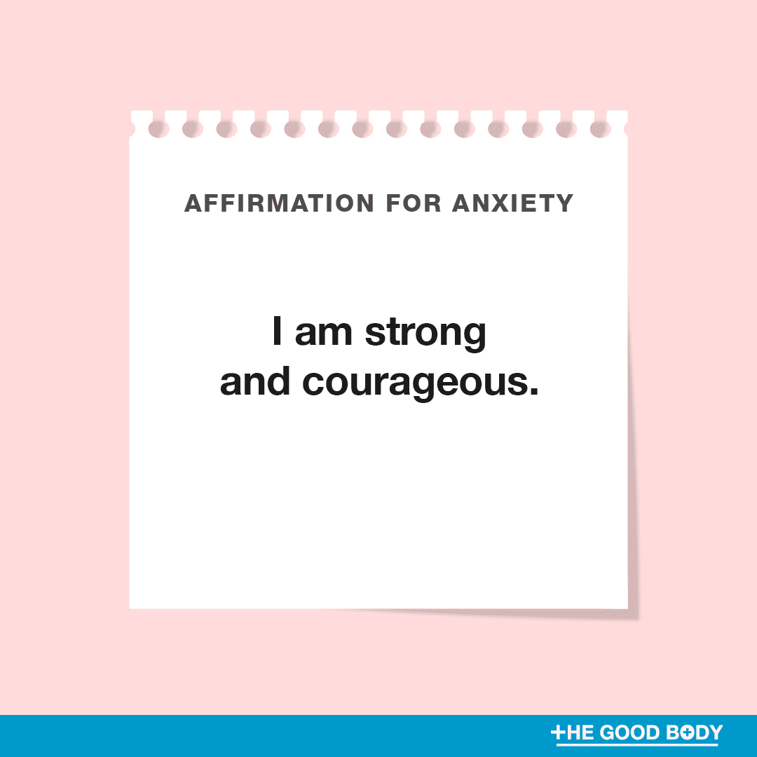 I am strong and courageous