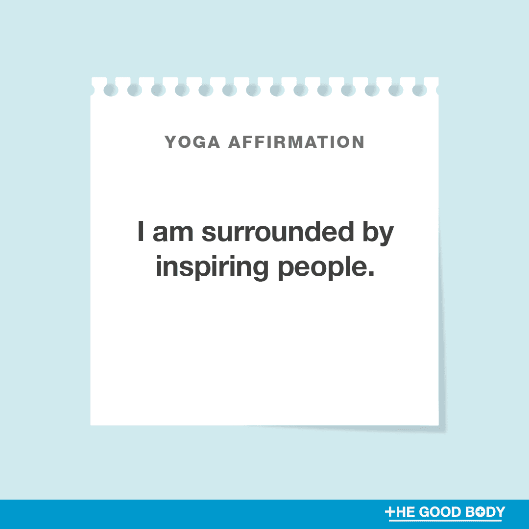 I am surrounded by inspiring people.