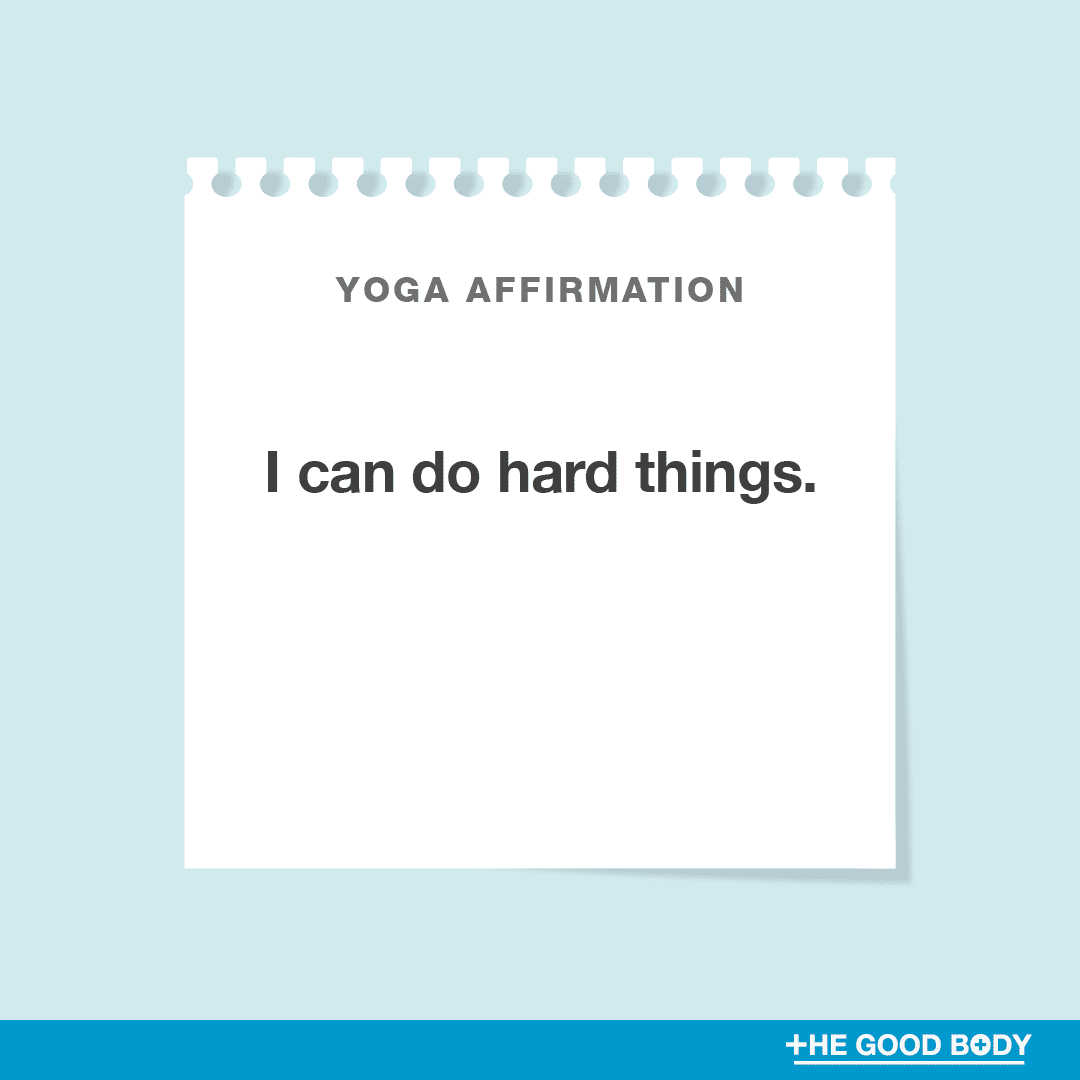 I can do hard things.
