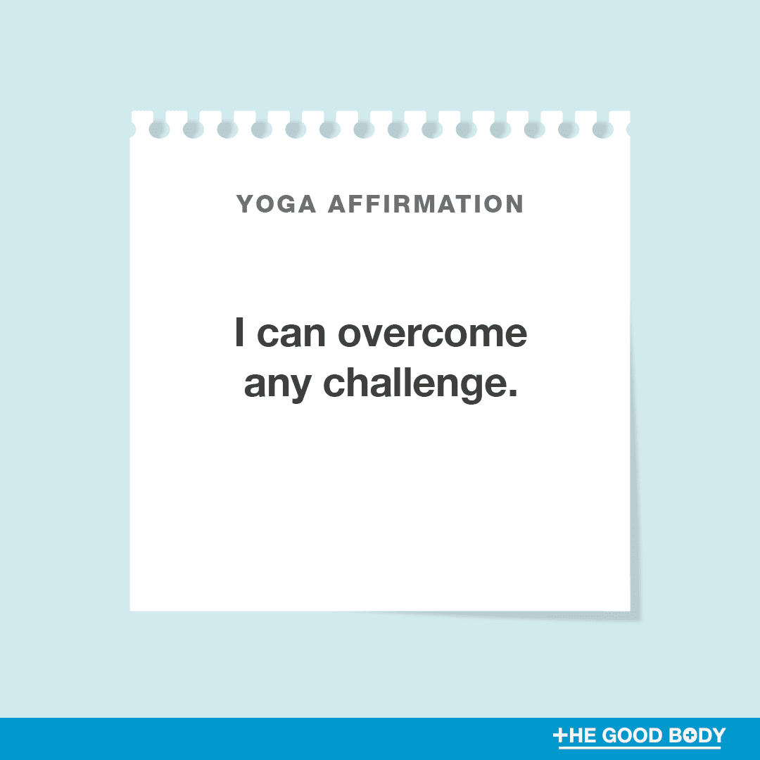 I can overcome any challenge.