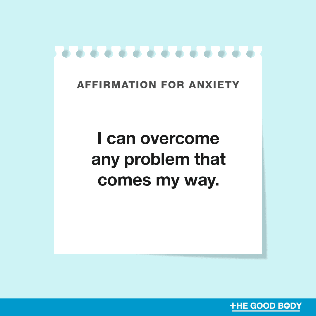 I can overcome any problem that comes my way