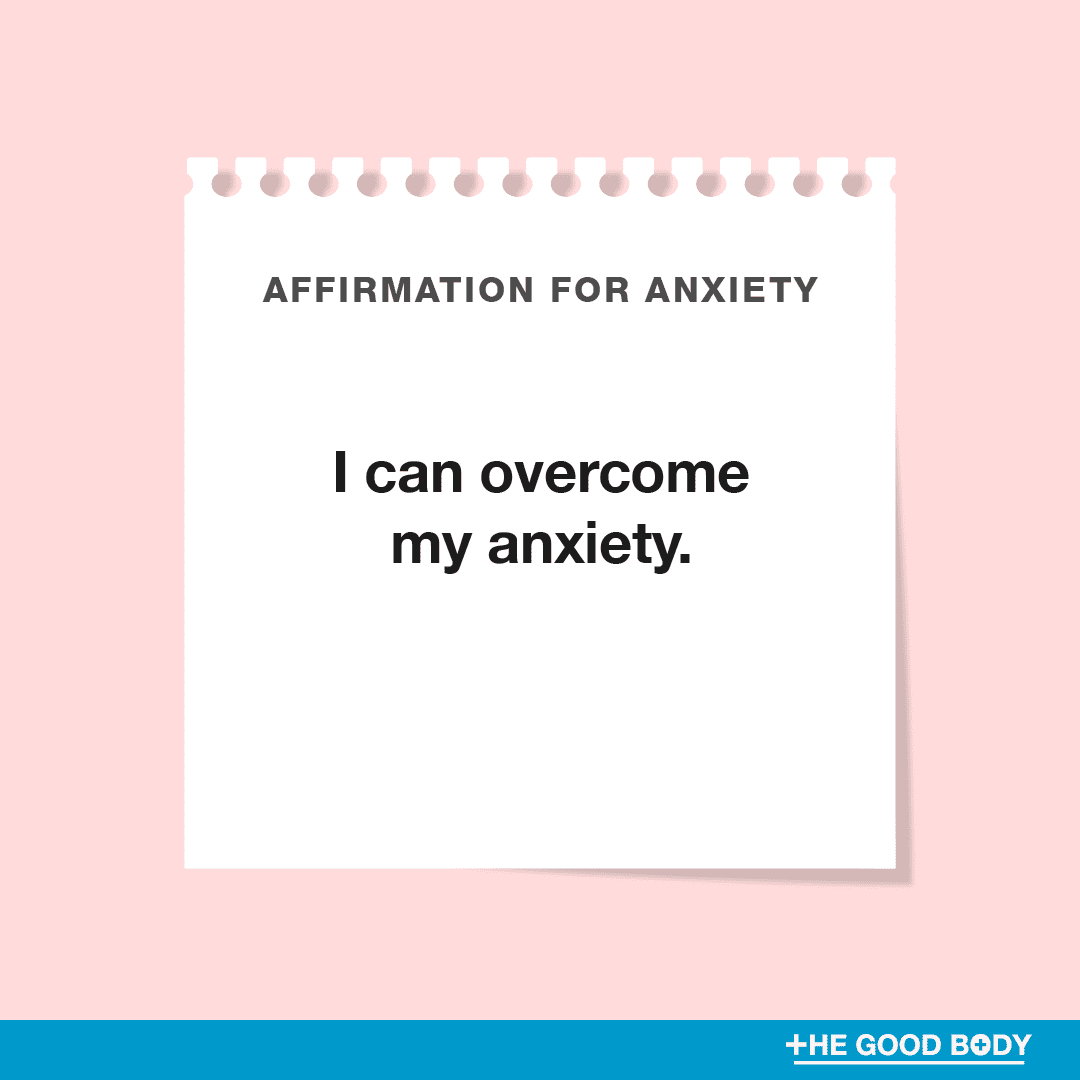 I can overcome my anxiety