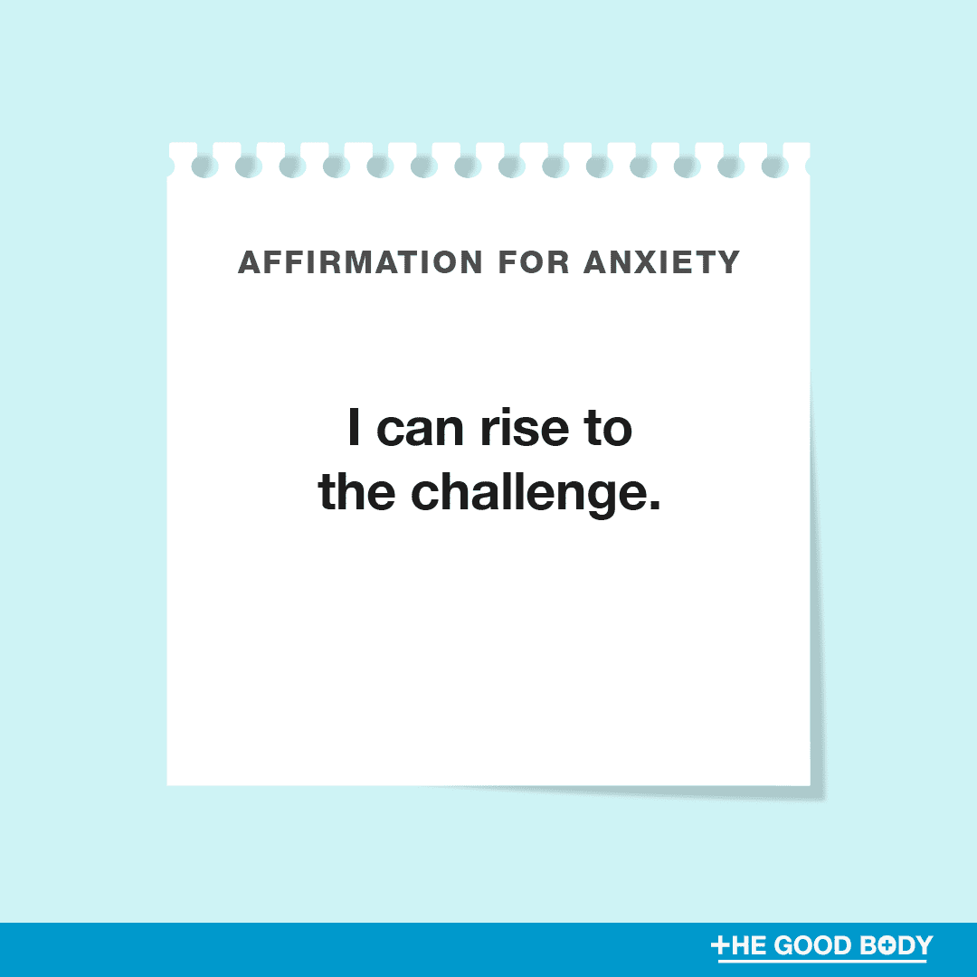 I can rise to the challenge