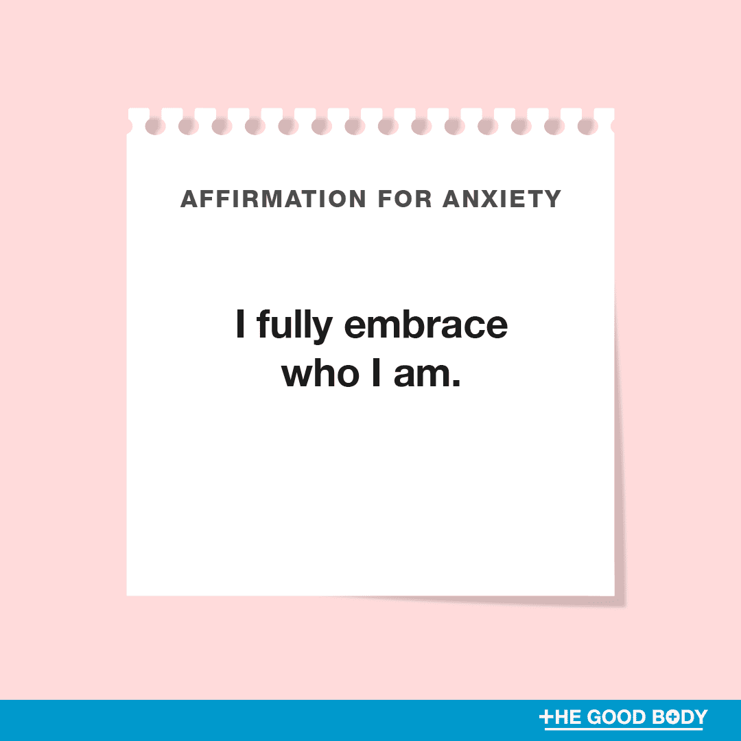 I fully embrace who I am