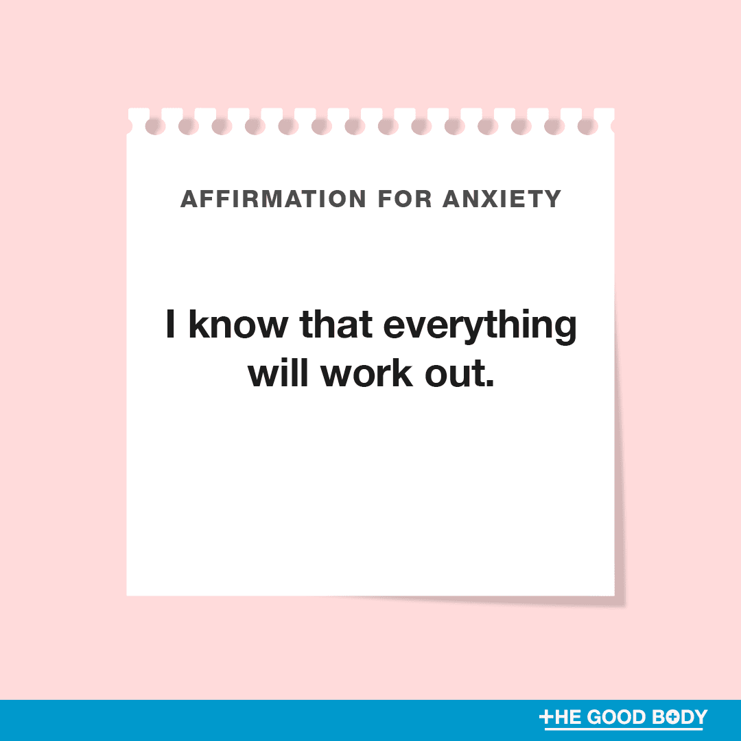I know that everything will work out