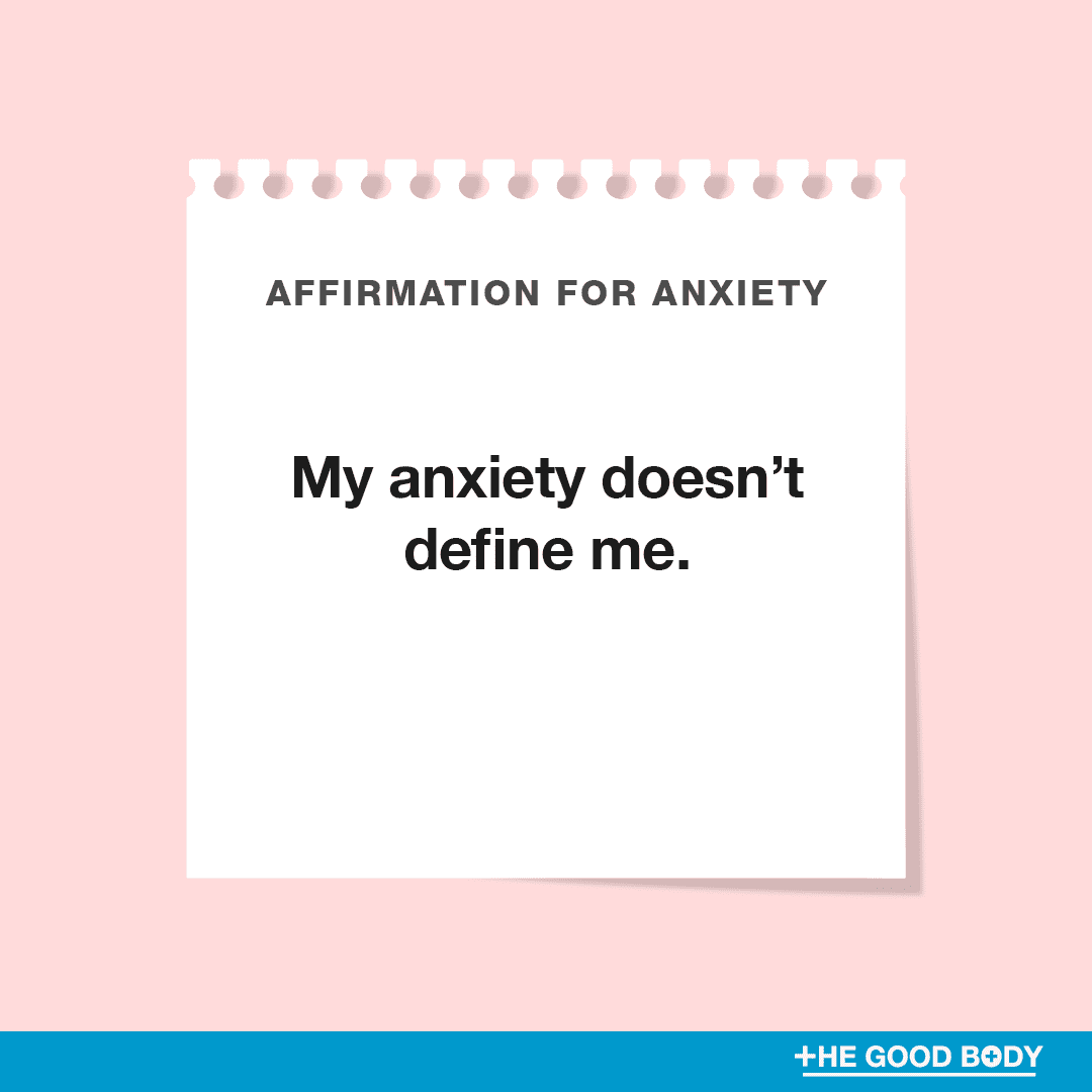 My anxiety doesn’t define me