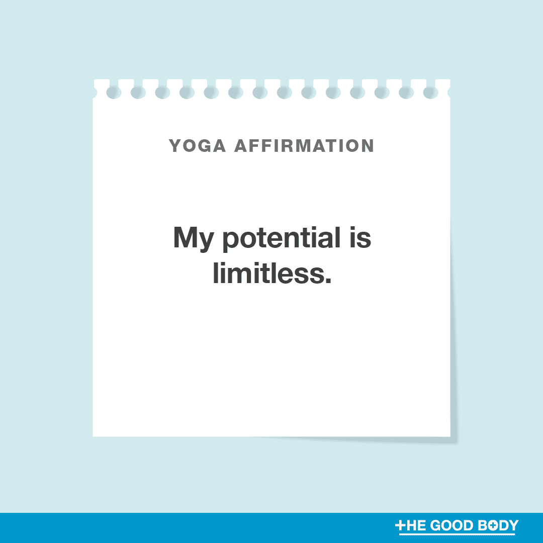 My potential is limitless.