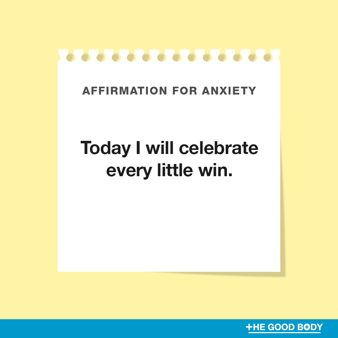 Today I will celebrate every little win