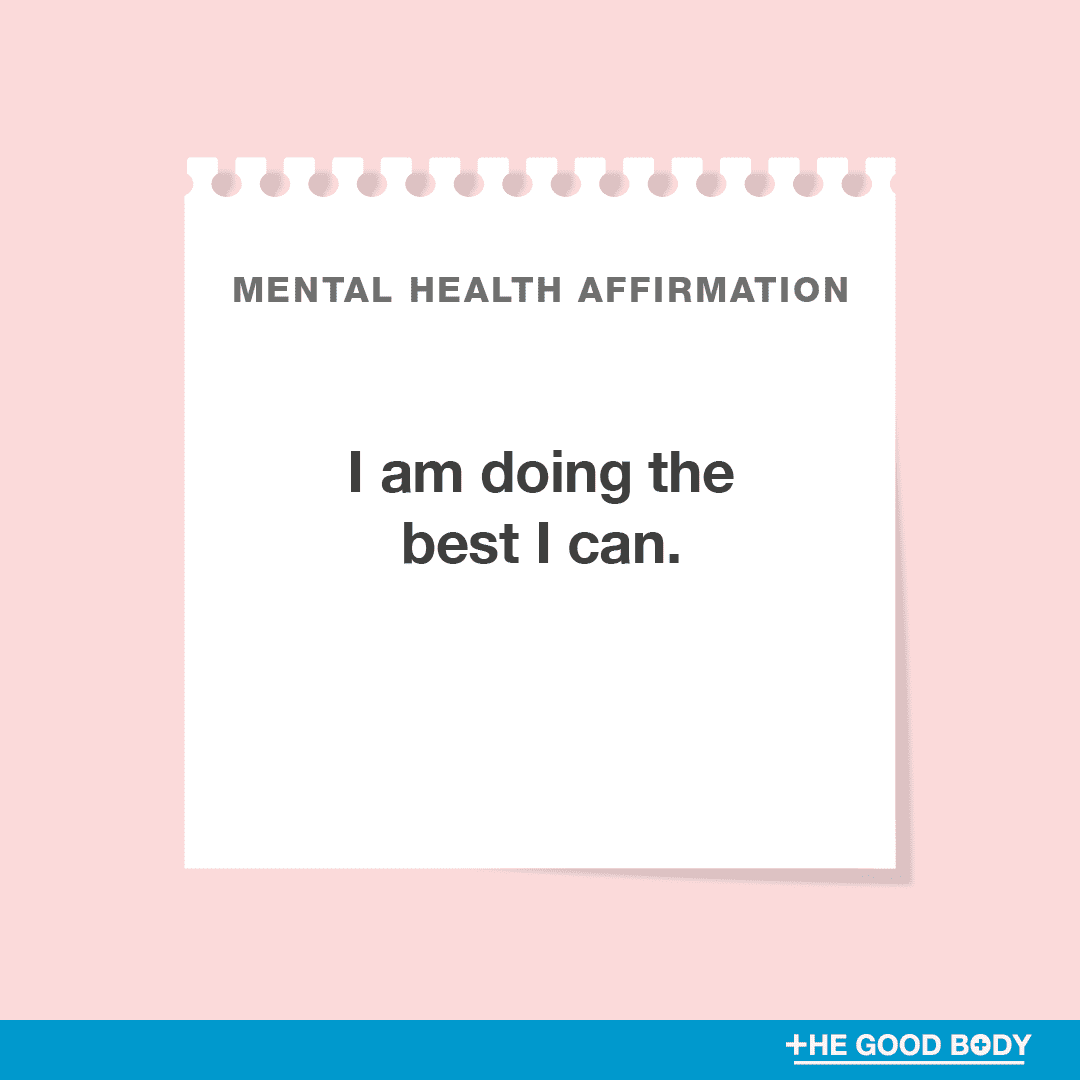 I am doing the best I can.