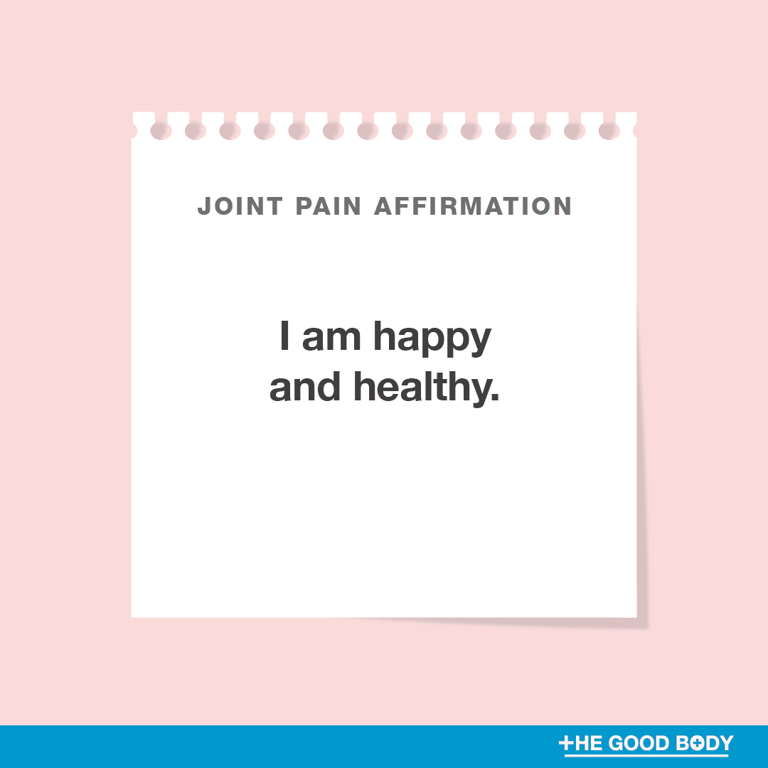 I am happy and healthy.