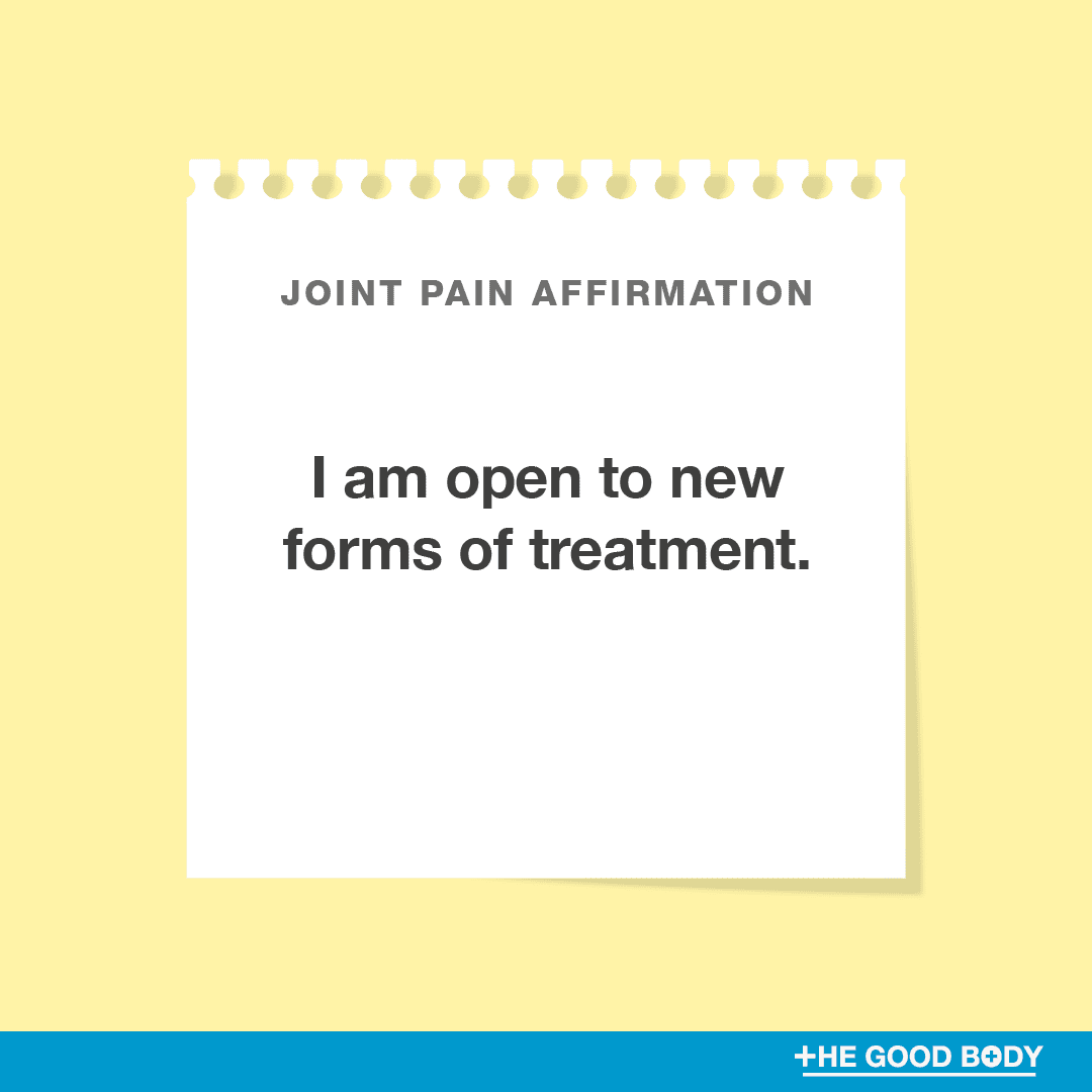 I am open to new forms of treatment.