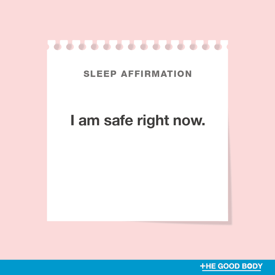 I am safe right now.