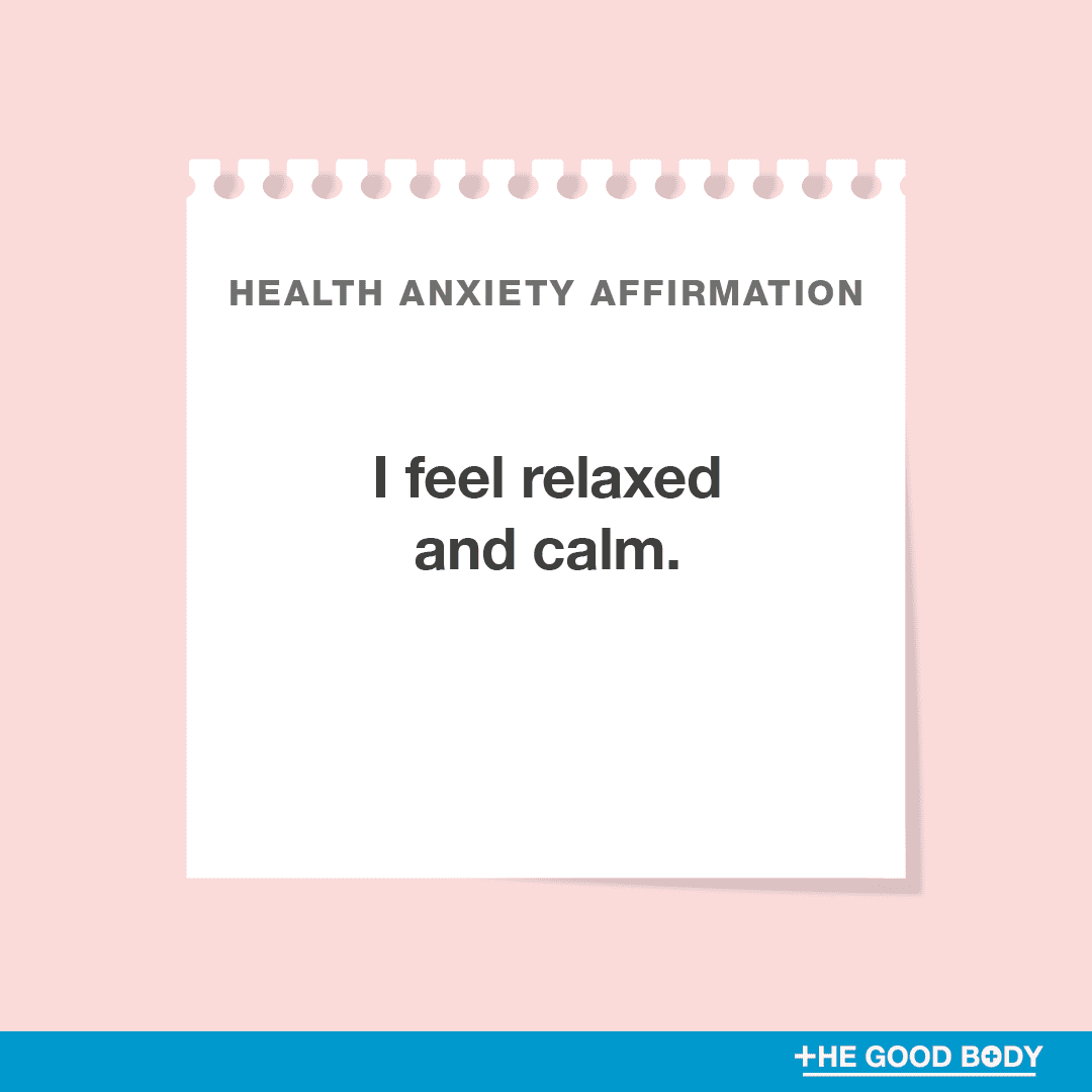 I feel relaxed and calm.