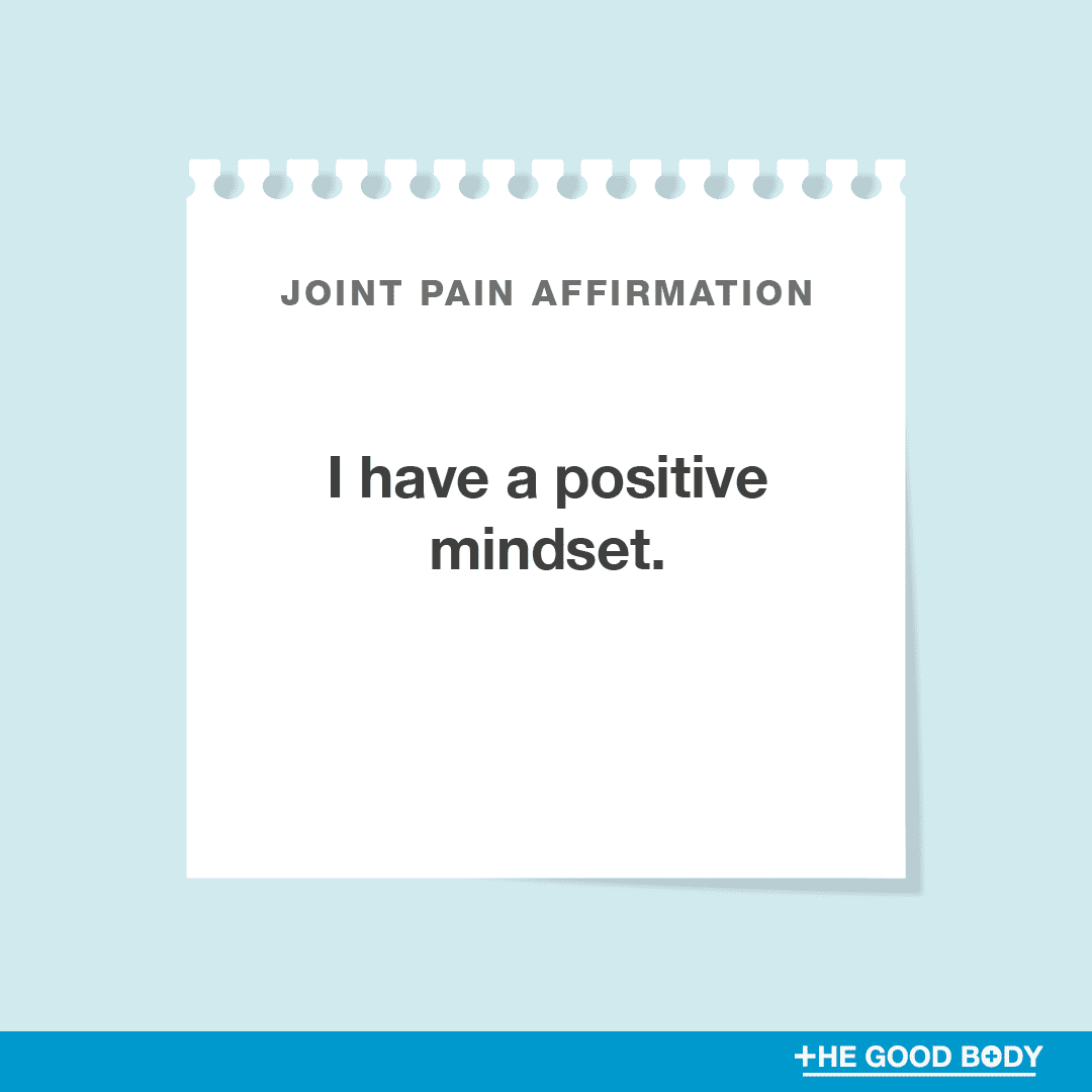 I have a positive mindset.