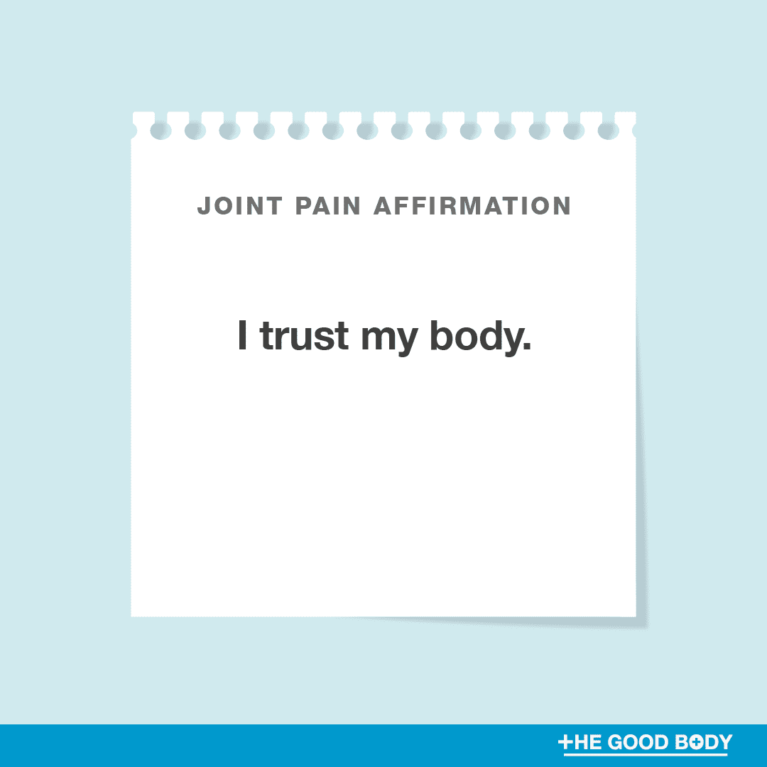 I trust my body.