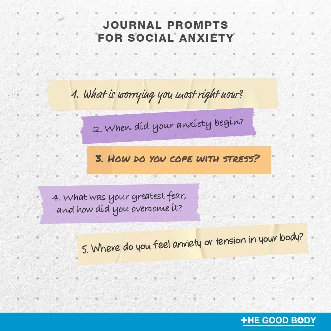5 Journal Prompts for Social Anxiety