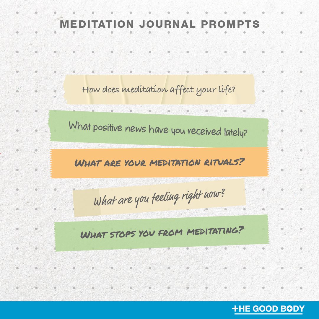 5 meditation journal prompts