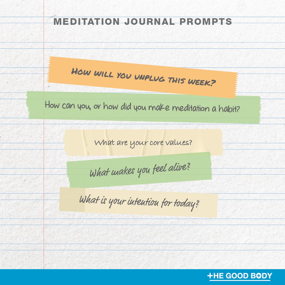 5 meditation journal prompts