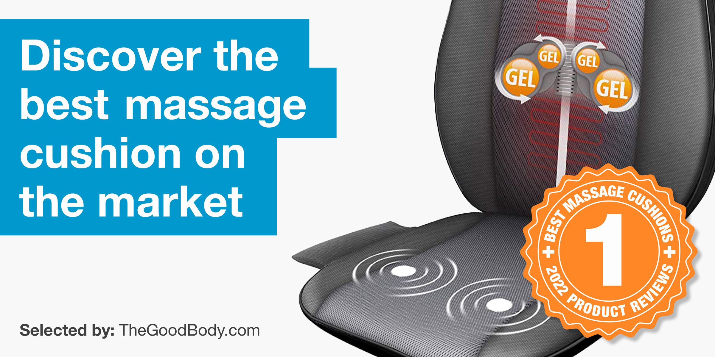 iReliev Relaxable Pillow Massager - Kneading Back and Neck