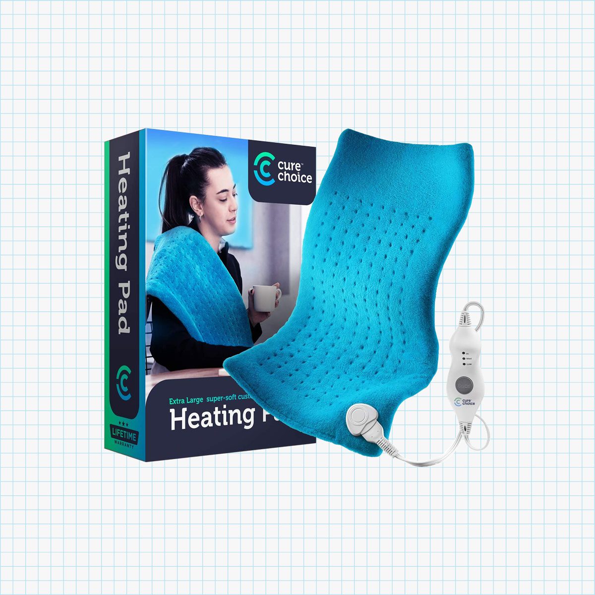 Cure Choice Large Electric Heating Pad