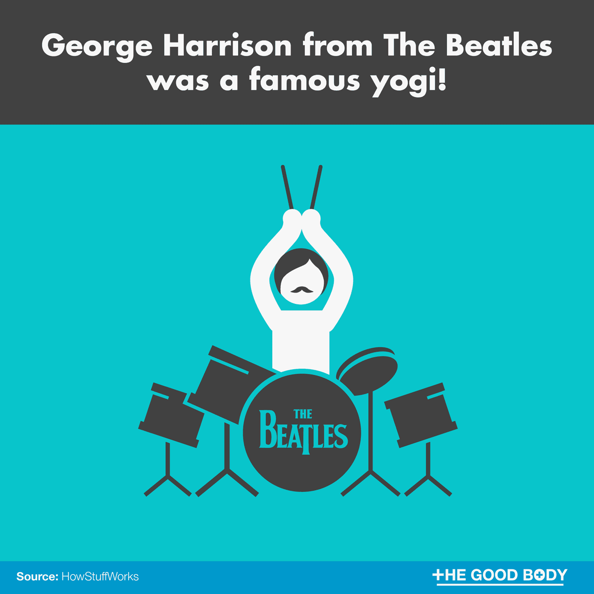 George Harrison from The Beatles was a famous yogi