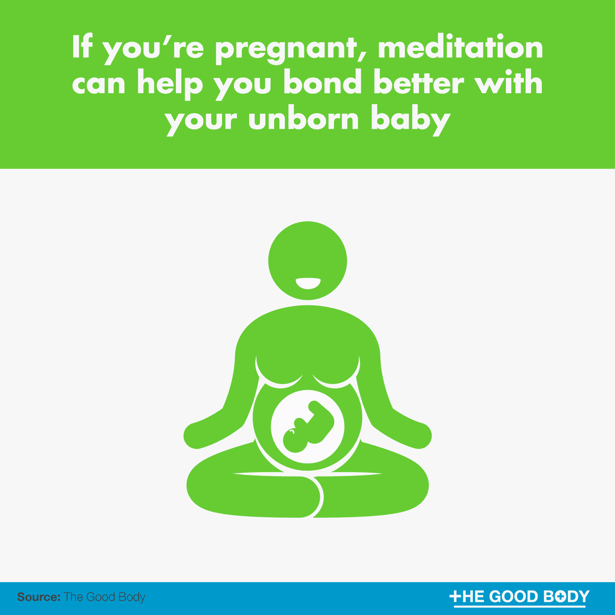 If you are pregnant meditation can help you bond better with your unborn baby