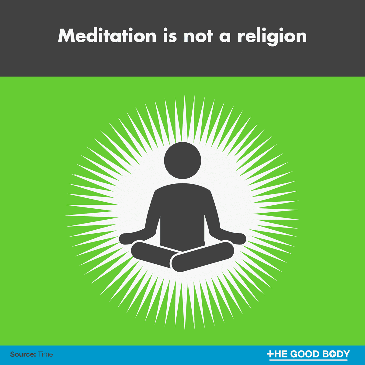 Meditation is not a religion