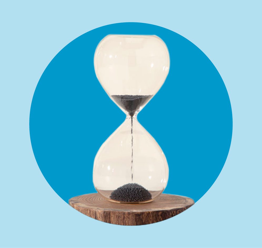 Mindful Moment Magnetic Sand Hourglass