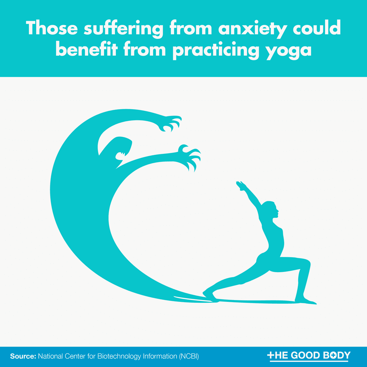 Those suffering from anxiety could benefit from practicing yoga